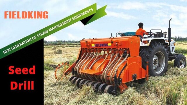 The Benefits of Using a Seed Drill Machine
