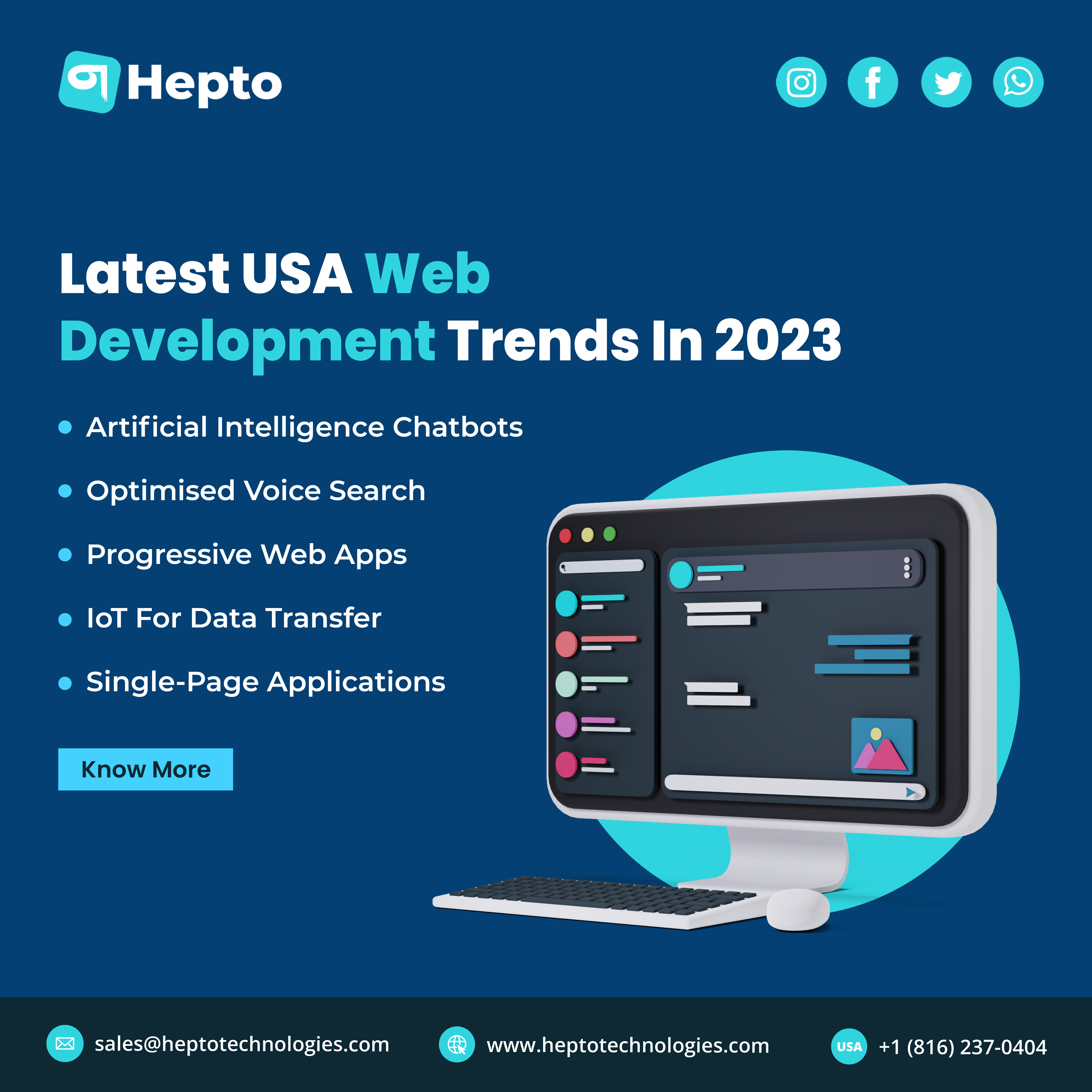 What are the latest web development trends in the USA for 2023?