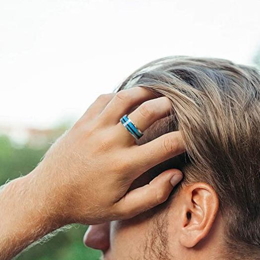 Opal Engagement Ring: Timeless Western Elegance by RetroTurquoise
