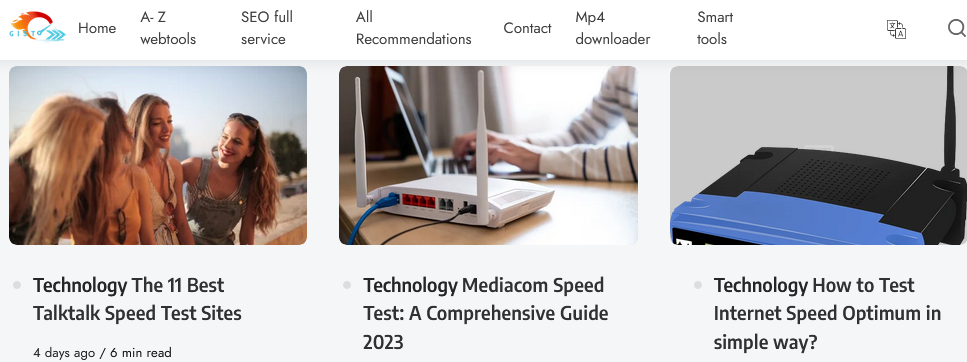 Choose the best internet speed test tool
