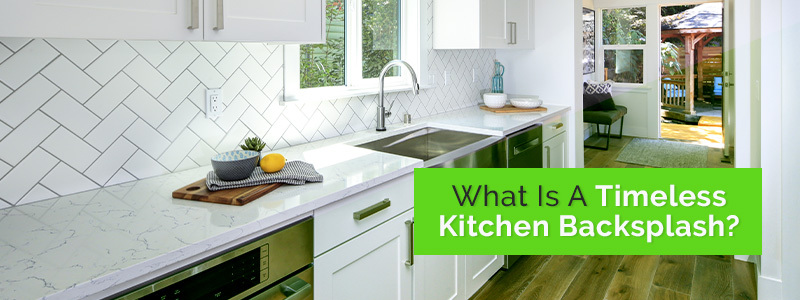 How do I create a timeless backsplash in my Toronto kitchen?