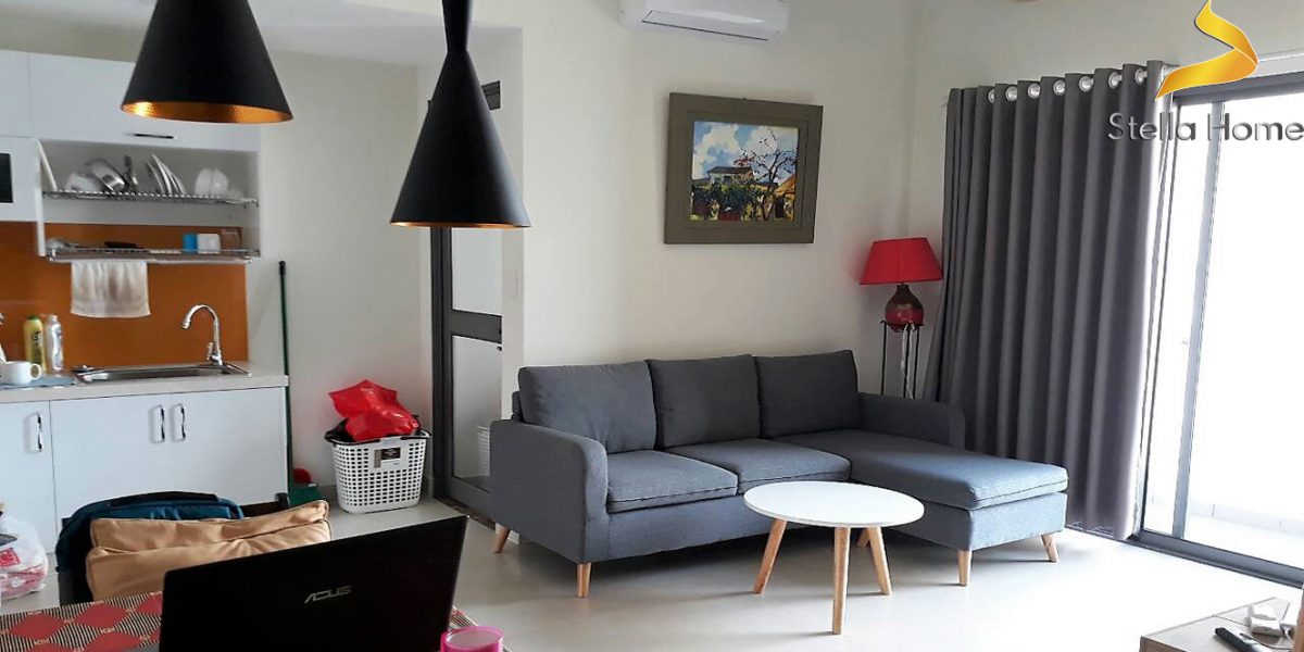 Apartment for rent in Thao Dien, 2 bedrooms, fully furnished and city view