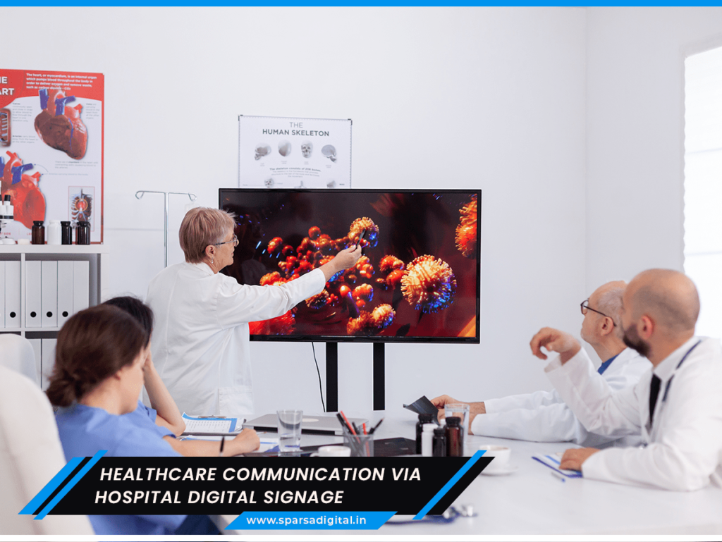 Hospital Digital Signage And Digital Standees A Revolutionary Healthcare Communication