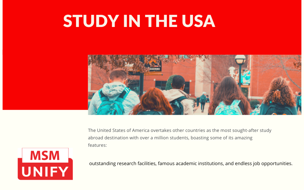 Why study in the USA ?
