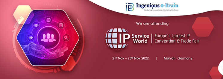 Ingenious e-Brain Solutions Team is attending IP Service World 2022.