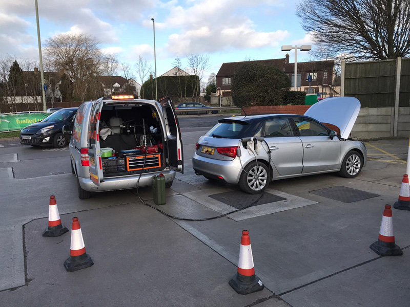 Adblue into diesel