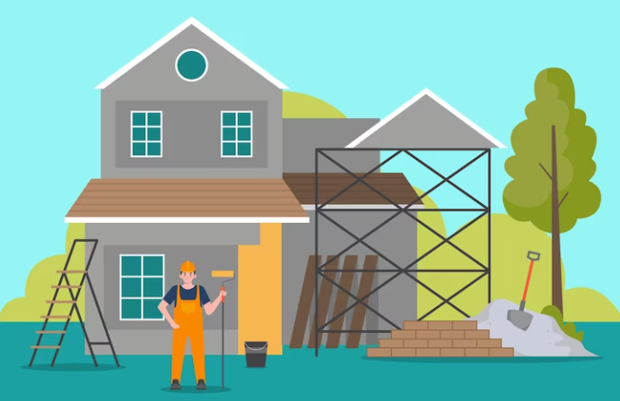 Exterior house painting