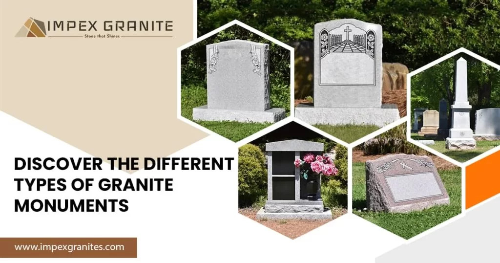Exploring a Variety of Granite Memorial Structures