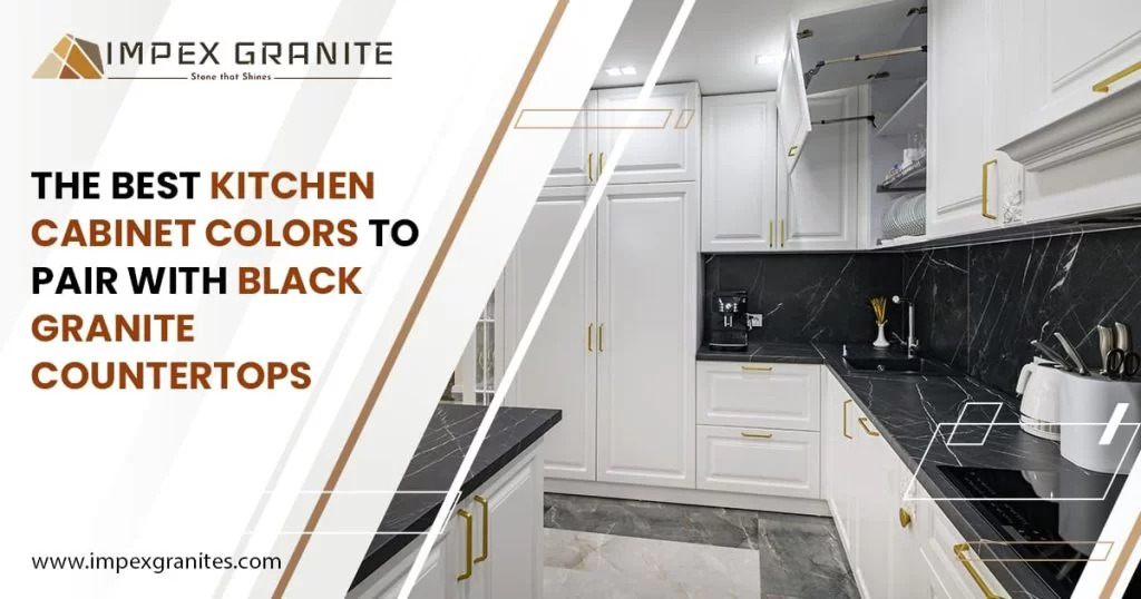 What Color Cabinets Is Good With Black Granite Countertops