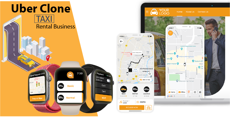 Earn Millions By Launching Feature Advanced and Customizable Uber Clone App