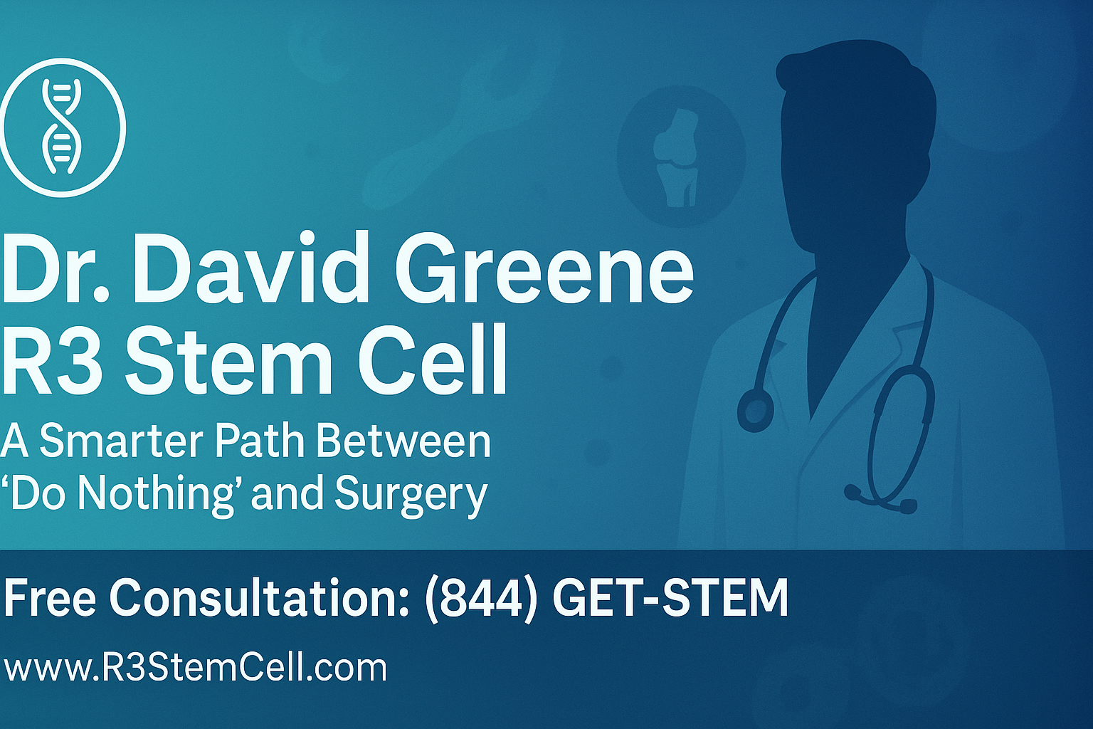 Dr. David Greene R3 Stem Cell: Regenerative Care That Puts Patients First