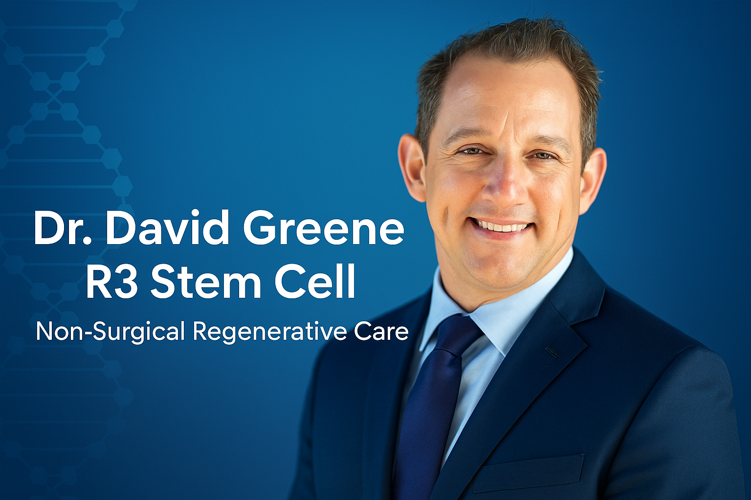 Dr. David Greene R3 Stem Cell: A Clear, Patient First Path to Regenerative Care