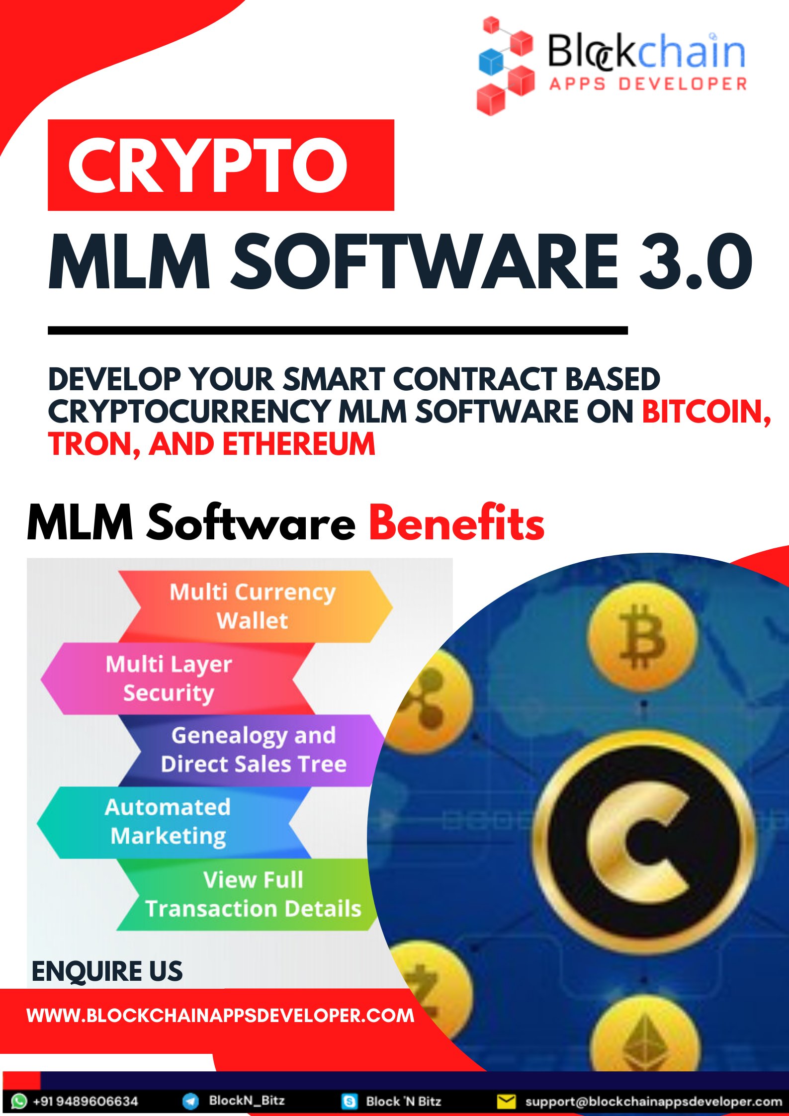 The Most Trusted Cryptocurrency MLM Software Development Company