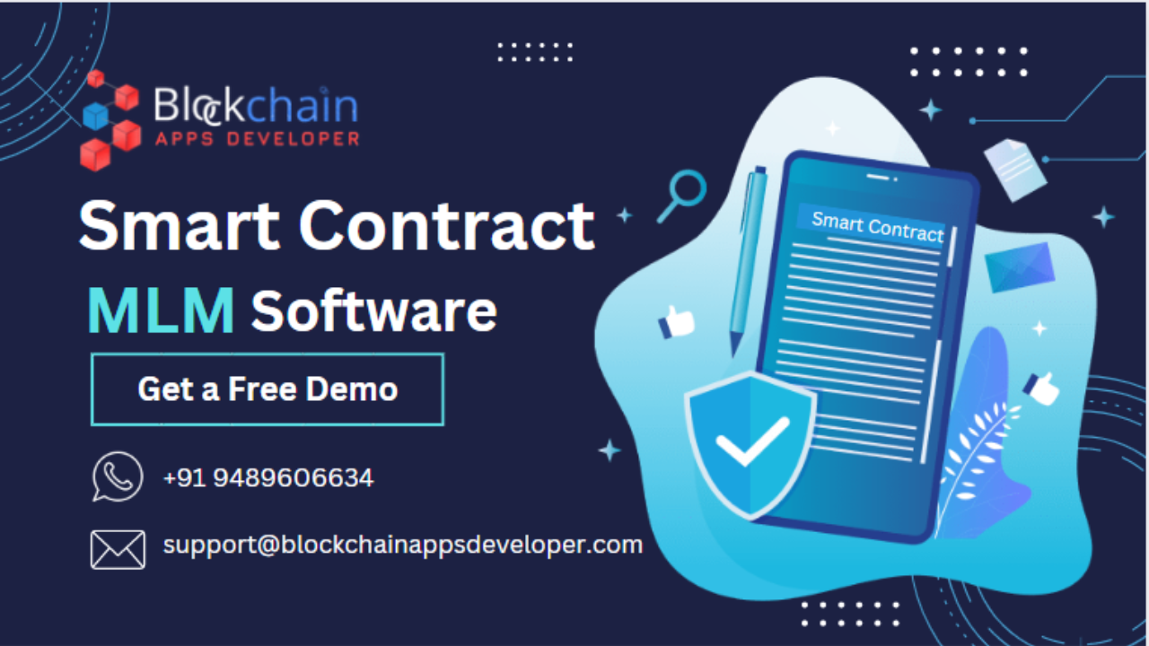 Launch your Blockchain based Smart Contract MLM Software 
