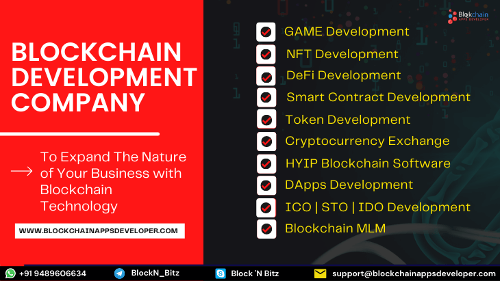 TOP BLOCKCHAIN DEVELOPMENT COMPANY