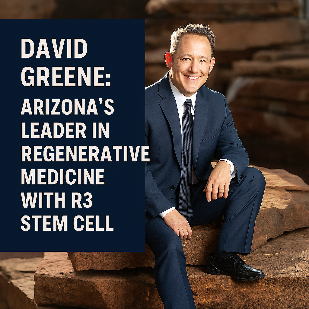 David Greene Arizona: Shaping the Future of Natural Healing with R3 Stem Cell