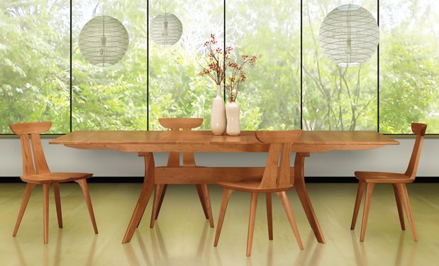 Rustic Charm Meets Modern Design: Hardwood Dining Tables