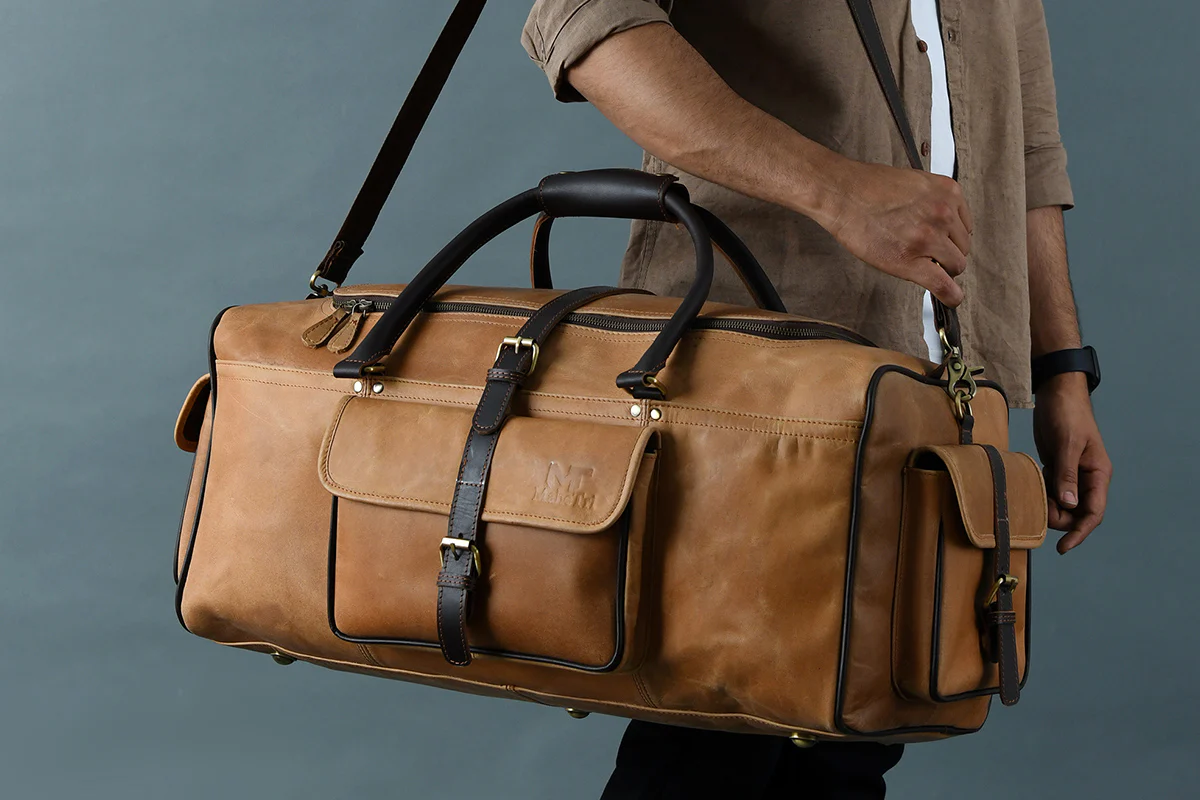 Why Leather-Made Duffel Bags Are Better Than Other Fabric Made Duffel Bags?