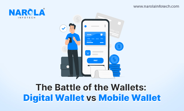 What are the differences between a digital wallet and a mobile wallet?