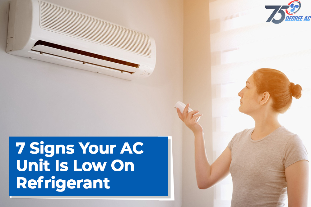 7 Signs Your AC Unit Is Low On Refrigerant
