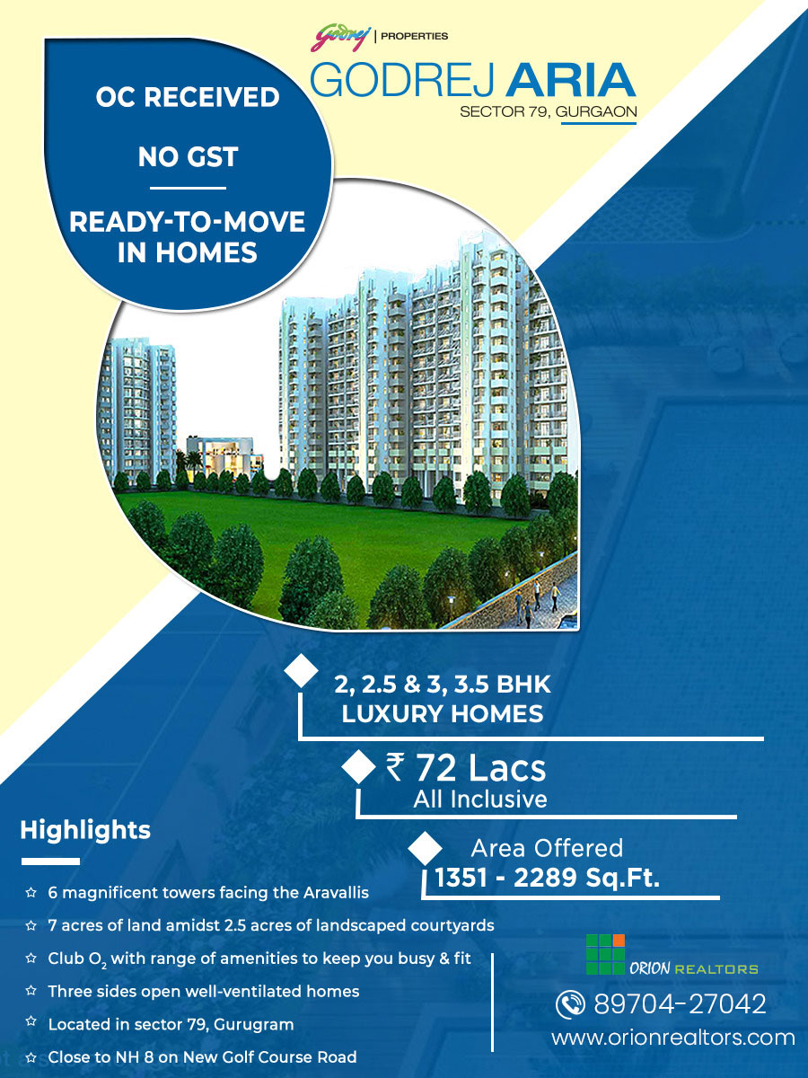 Godrej Aria Sector 79 Gurgaon