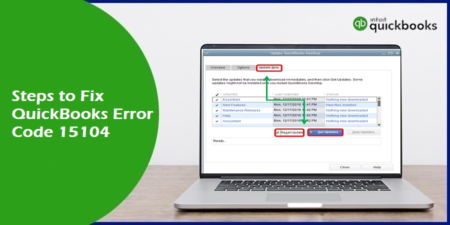 How to Resolve QuickBooks Error Code 15104?