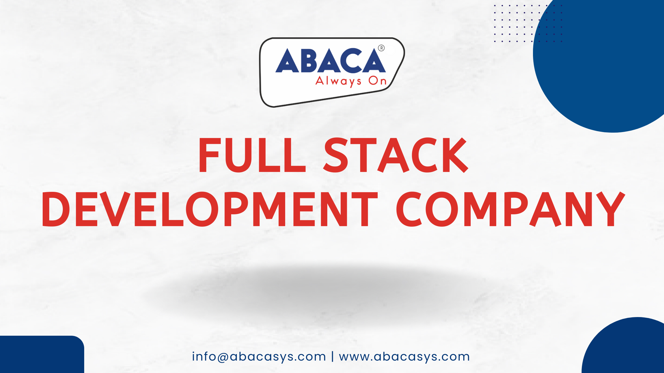 Full Stack Development Company