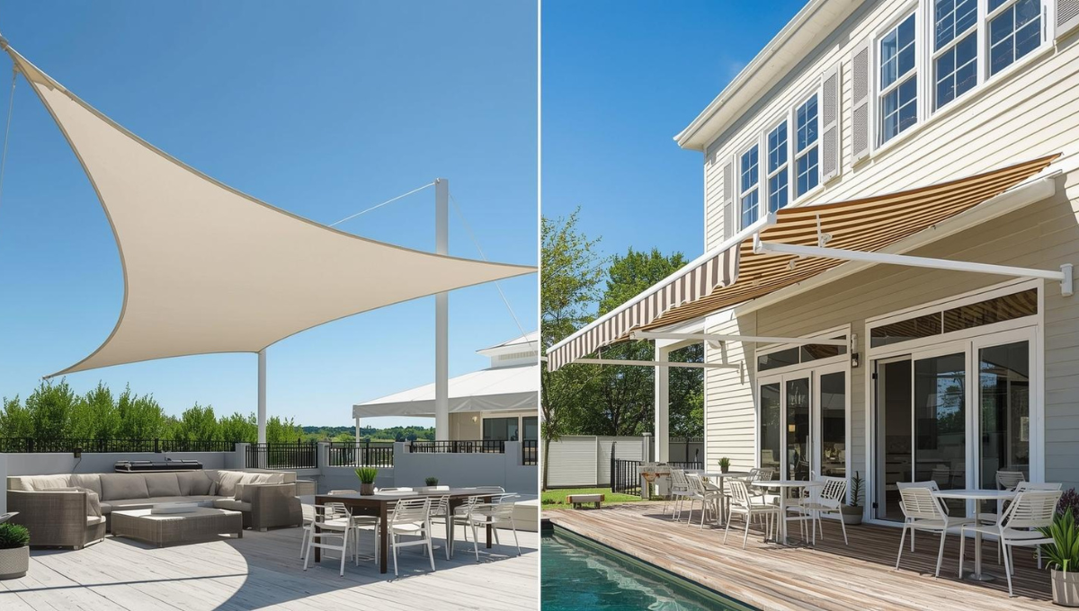 Outdoor Sails vs Traditional Awnings: Which Shade Solution Is Better for You?