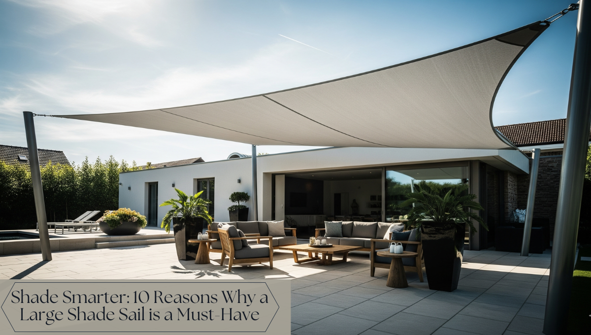 The Top 10 Benefits of a Large Shade Sail