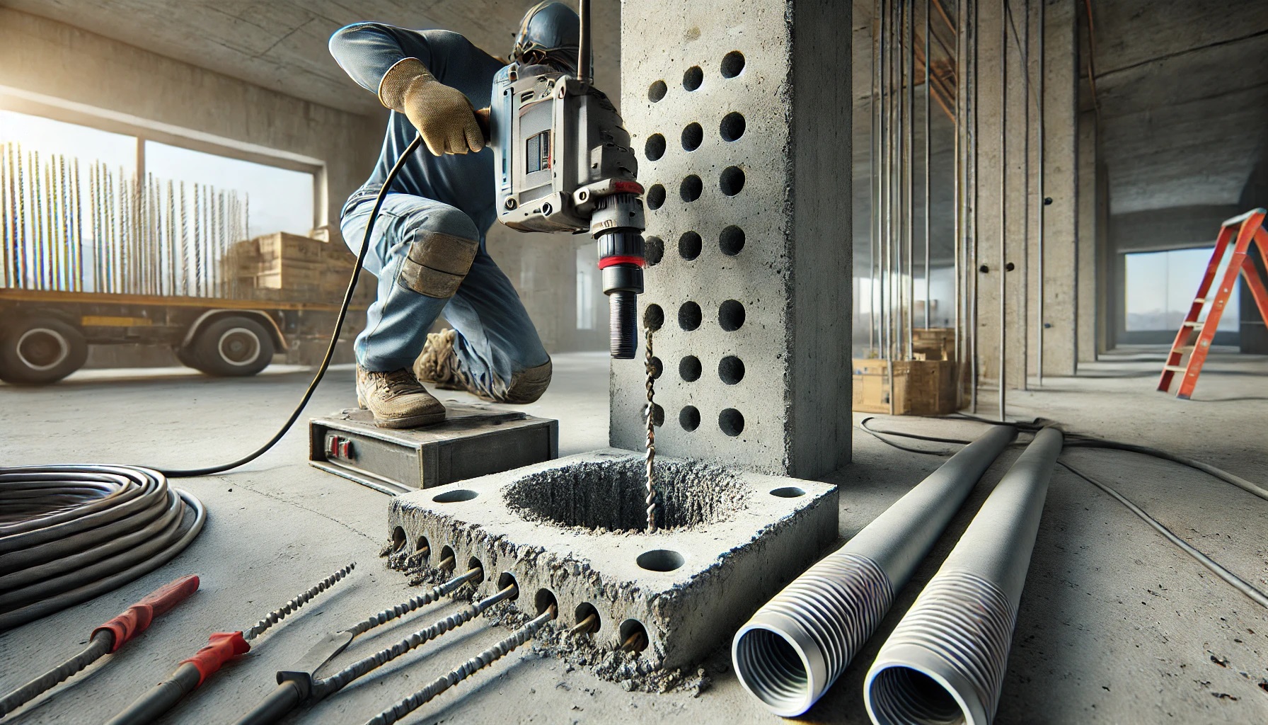Concrete Core Drilling Sydney: Key for Cable and Pipe Routing