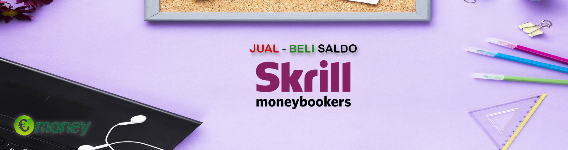 Jual Saldo Skrill Indonesia EmoneyCash