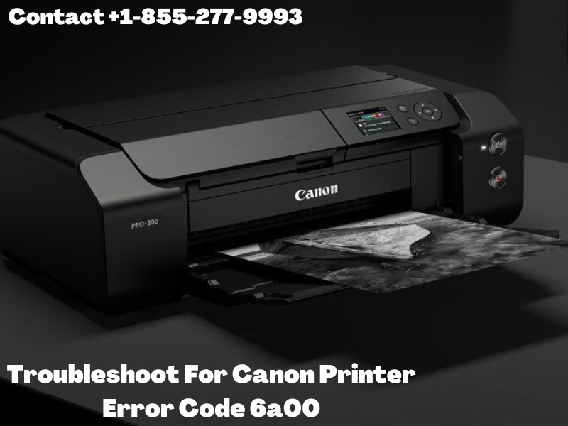 Troubleshoot For Canon Printer Error Code 6a00