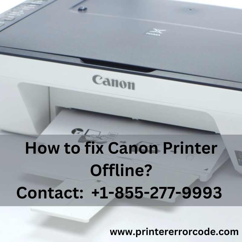 How to fix Canon Printer Offline?
