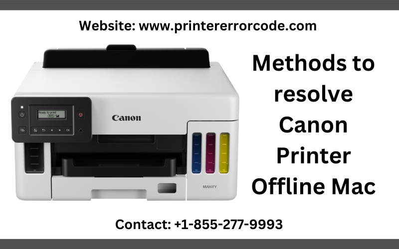 Way to Fix Canon Printer Offline Mac