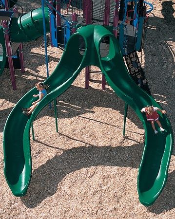 Customizable Outdoor Slide Playground--Children's Happy Paradise