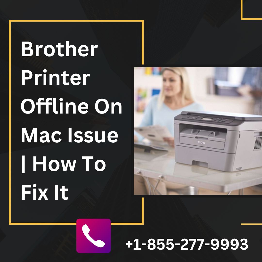 Steps To Solve | Brother Printer Offline On Mac