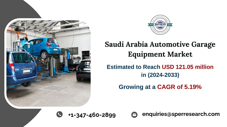 Saudi Arabia Automotive Garage Equipment Market Growth and Size, Revenue, Rising Trends, Scope, Business Challenges, Future Opportunities and Forecast Till 2033: SPER Market Research