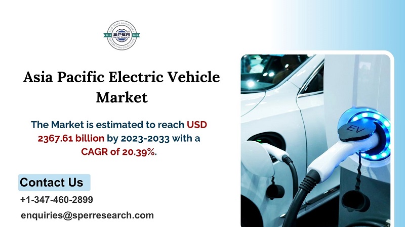Asia Pacific Electric Vehicle Market Growth 2025, Trends, Revenue, Key Players, Challenges, Future Opportunities and Forecast till 2033: SPER Market Research