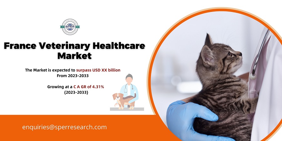 France Veterinary Healthcare Market Growth 2023, Size, Share, Emerging Trends, Revenue, Challenges, Future Opportunities and Forecast till 2033: SPER Market Research