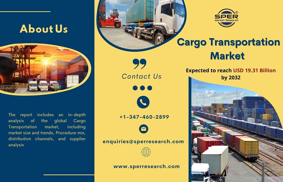 Cargo Transportation Market Growth and Share, Rising Trends Revenue, Scope, Business Challenges, Opportunity and Forecast 2032: SPER Market Research