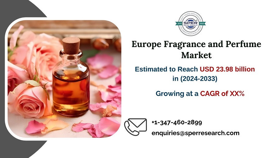 Europe Perfume Market Growth and Size, Emerging Trends, Revenue, Industry Share, Opportunities, Key Manufacturers, Challenges and Competitive Analysis 2033: SPER Market Research