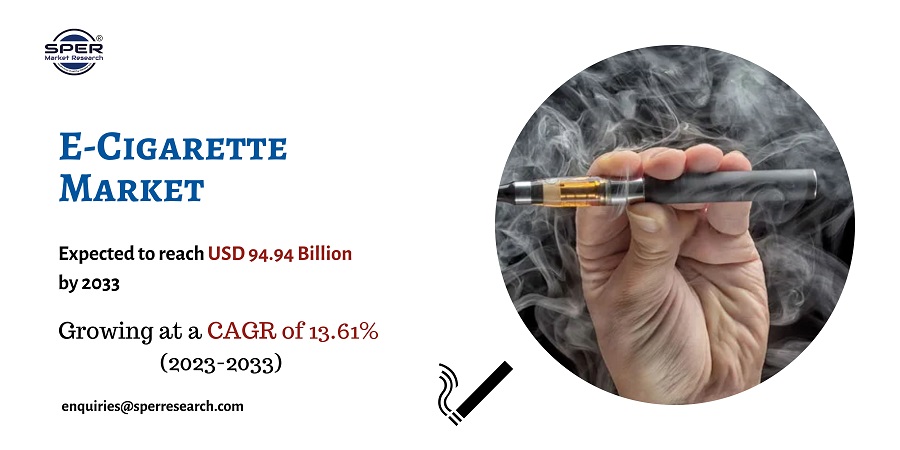 E-Cigarette Market Growth and Share, Trends, Revenue, Challenges, Key Manufacturers, Future Investment and Forecast 2033: SPER Market Research