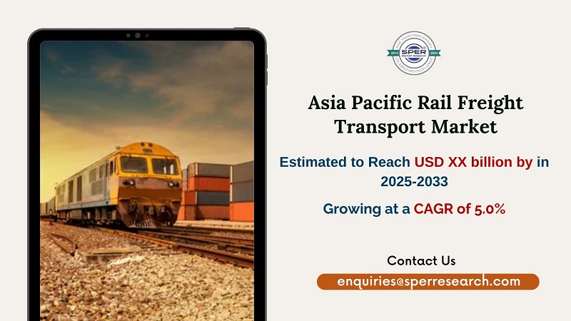 Asia Pacific Rail Freight Market Growth and Size, Revenue, Trends, Key Players, Challenges, Future Opportunities and Forecast till 2033: SPER Market Research