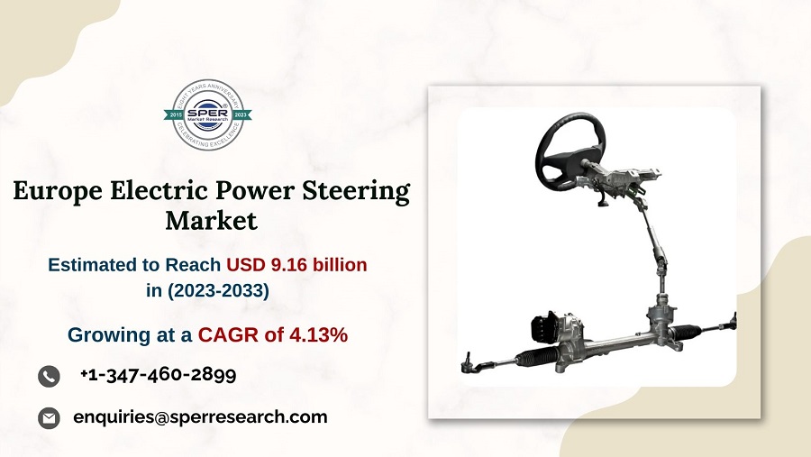 Europe Electric Power Steering Market Size 2023, Revenue, Rising Trends, Growth Drivers, Key Players, Challenges, Future Opportunities and Forecast Till 2033: SPER Market Research