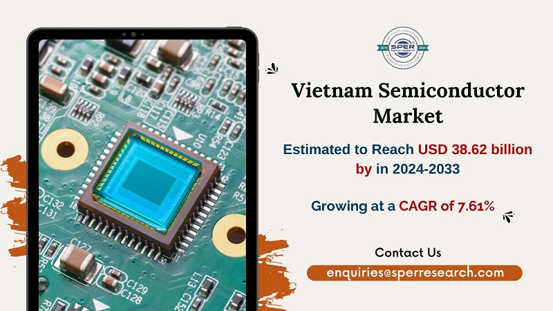Vietnam Semiconductor Market Growth and Size, Trends, Revenue, CAGR Status, Demand, Challenges, Future Opportunities and Forecast till 2033: SPER Market Research
