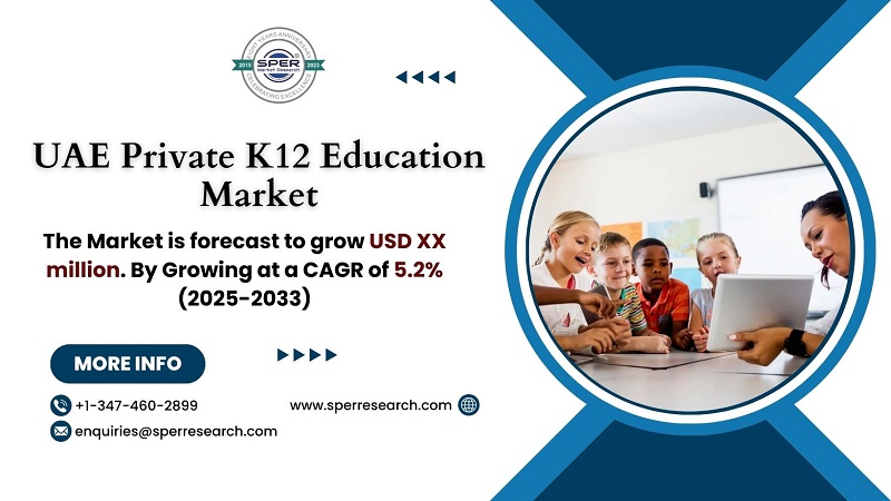 UAE EdTech Market Growth 2025, Trends, Revenue, Industry Share, Size, Demand, Technologies, Future Opportunities till 2033: SPER Market Research