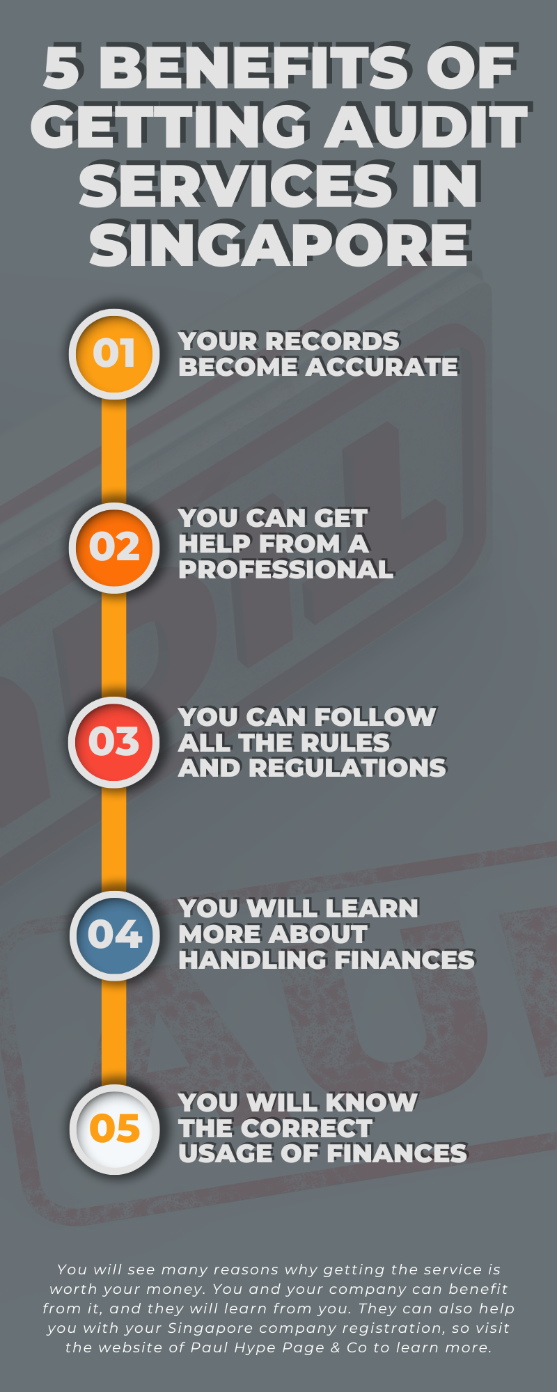 5 Benefits Of Getting Audit Services In Singapore