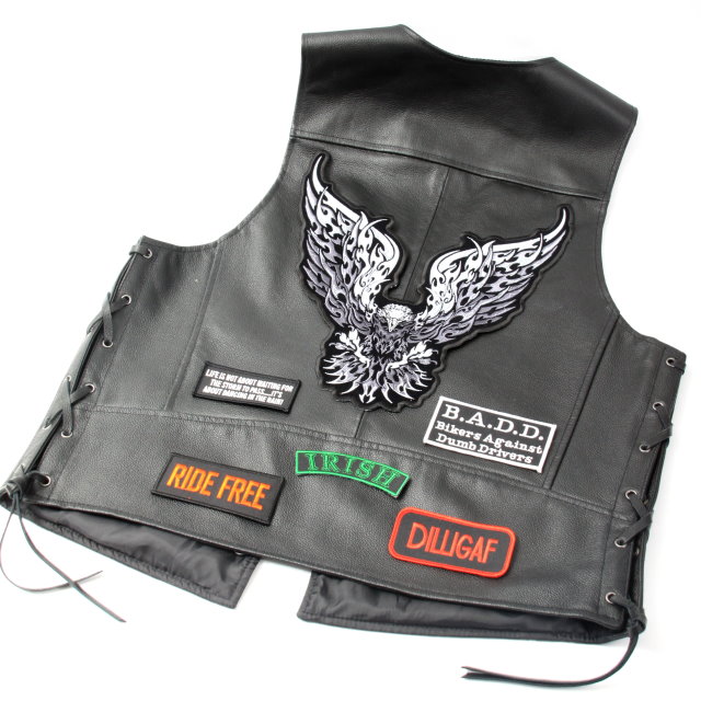 Have the Fascination for Motorcycle Leather Vest Patches - Popular Buying Factors