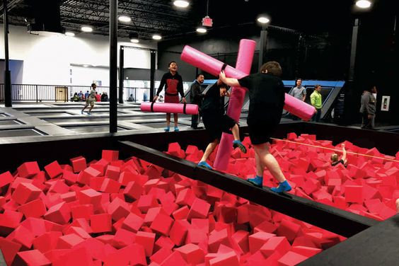 What are the preliminary research work of indoor trampoline park?