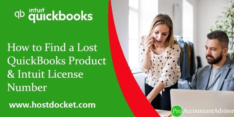 How do I fix a lost QuickBooks product key and license number?